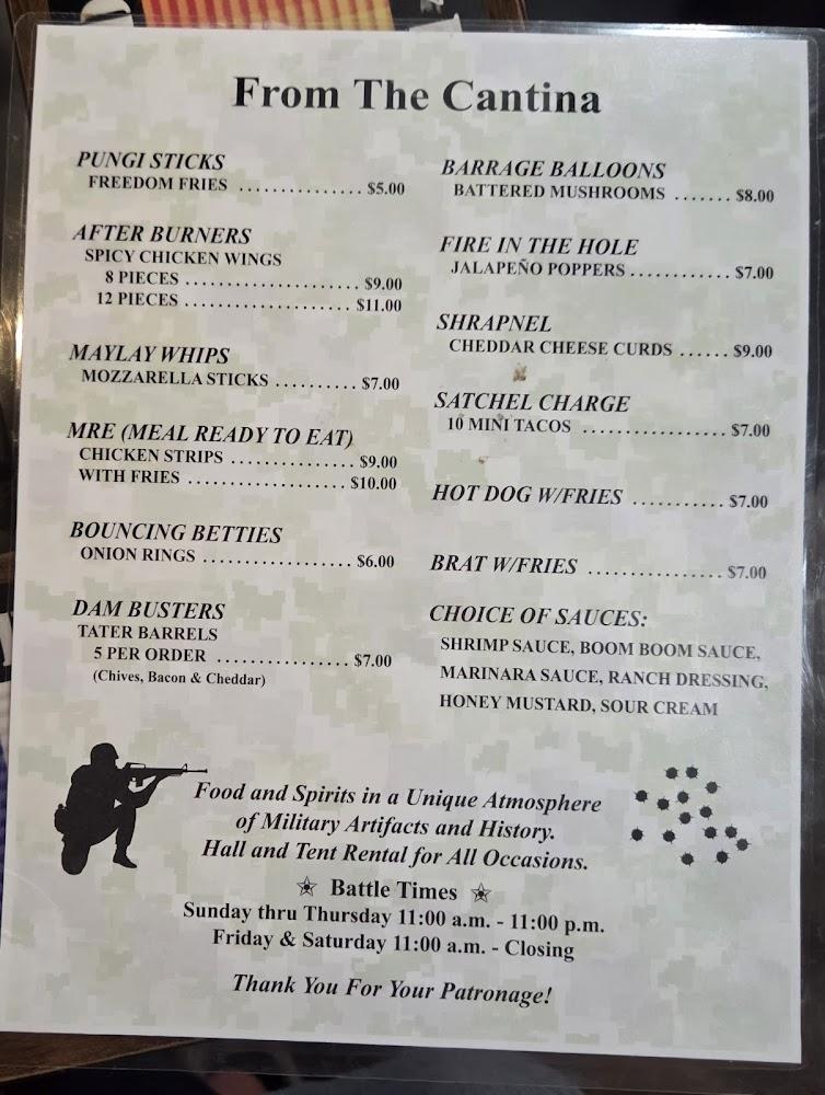 Bunker Menu image 2